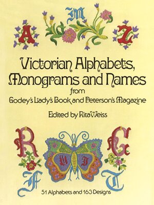 cover image of Victorian Alphabets, Monograms and Names for Needleworkers